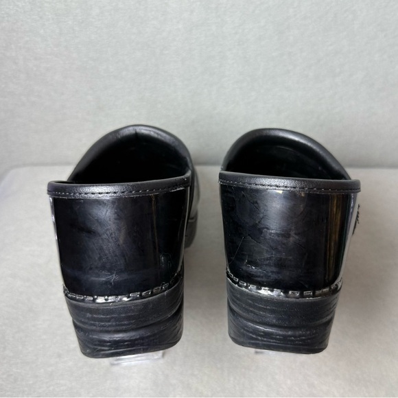 Dansko Women Professional Leather Clogs Black Dark Purple size EU 41/ US 10.5-11 - Picture 13 of 16